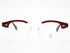 AR 46size col.Red Wood Clear